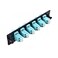 Cable Matters 12 Fibers OM4OM3 Multimode Patch Panel with 6 x LC UPC Duplex Fiber Optic Adapters LGX Compatible