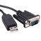 Usangreen USB to DB9 DSub Male Com Port FT232RL RS232 Serial Converter Adapter Communication Upgrade Cable Standard DB9 Pinout 2RXD
