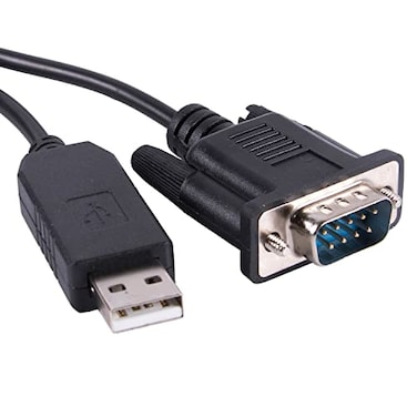 Usangreen USB to DB9 DSub Male Com Port FT232RL RS232 Serial Converter Adapter Communication Upgrade Cable Standard DB9 Pinout 2RXD
