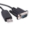 Usangreen USB to DB9 DSub Male Com Port FT232RL RS232 Serial Converter Adapter Communication Upgrade Cable Standard DB9 Pinout 2RXD