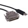 Suamdoen USB to DB25 RS232 Serial Adapter Converter Cable Null Modem for Sharp X68K X68000 PC Communicate Programming Cable