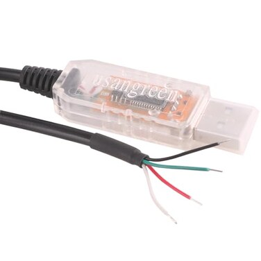 usangreen USBRS485WE1800BT Transparent USB RS485 4Wire End