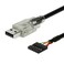 Gearmo USB to TTL Serial Adapter Cable 33V Activity LEDs FTDI FT232QR Chip 6 Pin Female Socket Header UART Windows 11 10 8 7 macOS Linux 5ft 33 Volt