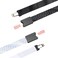 ELECTOP Micro SD to Micro SD Card Extension Cable TF Card Reader Adapter Flexible Extender Compatible with GPS 3D Printer Raspberry Pi TV DVD SDXC