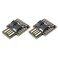 DEVMO 2PCS Digispark Kickstarter ATTINY85 General Micro USB Development Board Module Compatible with Arduino