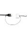 TetherTies Patented PreAssembled Adapter Ties AntiTheft Cable Locks for Tools Dongles Tethers Computer adapters Steel Cable Security Lock Easy Installation
