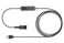 Callez QD headset USB Adapter Cable Compatible with Plantronics QD Quick Disconnect Wired Headset to USB Plug with Inline Volume Mute Controls Works for Computer Laptop PC Mac UC Skype Lync Softphone