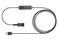 Callez QD headset USB Adapter Cable Compatible with Plantronics QD Quick Disconnect Wired Headset to USB Plug with Inline Volume Mute Controls Works for Computer Laptop PC Mac UC Skype Lync Softphone