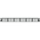 Panduit CPP48HDWBLY 48Port Flat HighDensity Patch Panel Black