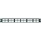 Panduit CPP48HDWBLY 48Port Flat HighDensity Patch Panel Black