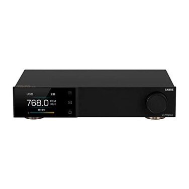 Fanmusic Topping D70 PRO Sabre DAC ES9039SPRO XU316 Bluetooth 51 LDAC AptxAdaptive HiFi Decoder Black