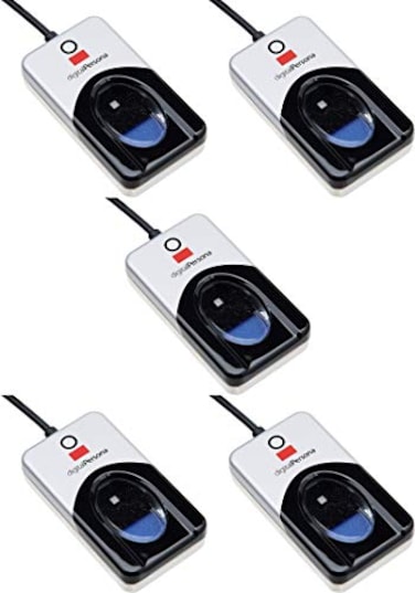 Digital Persona 88003001Uareu 4500 Reader 70 Cable Pack 5