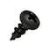 Rok 100 Pack Hardware 8 x 12 127mm Deep Coarse Thread Phillips Pan Head Black Phosphate Wood Screws Excellent in Particle Board MDF Plastic Composites ROKS8X12PPCBP