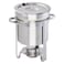 Winco 207 Stainless Steel Soup Warmer 7Quart Medium