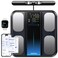 RENPHO Smart Scale for Body Weight FSAHSA Eligible 8Electrode Digital Bathroom Scale with BMI Body Fat Muscle Mass Body Composition Analyzer Larger Platform MorphoScan Base