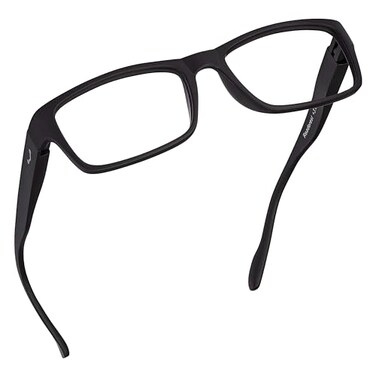 Readerest Blue Light Blocking Reading Glasses BlackTortoise No Magnification Computer Eyeglasses With Thin Reflective Lens Antiglare Eye Strain UV Protection Stylish For Men And Women