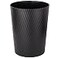UUJOLY Small Trash Can Wastebasket Garbage Can Container Bins for Bathrooms Laundry Room Kitchens Offices Kids Rooms Dorms Black