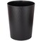UUJOLY Small Trash Can Wastebasket Garbage Can Container Bins for Bathrooms Laundry Room Kitchens Offices Kids Rooms Dorms Black