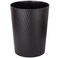 UUJOLY Small Trash Can Wastebasket Garbage Can Container Bins for Bathrooms Laundry Room Kitchens Offices Kids Rooms Dorms Black