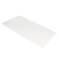 American Metalcraft MEL189 Endurance Melamine Flat Rectangular Platter 18 x 9 White