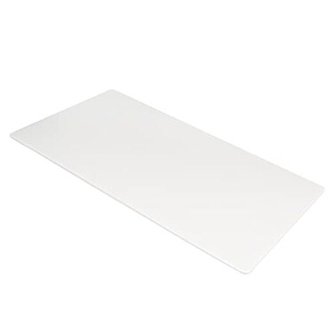 American Metalcraft MEL189 Endurance Melamine Flat Rectangular Platter 18 x 9 White