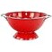 Reston Lloyd Calypso Basics by Powder Coated Enameled Colander 3 Quart Red
