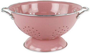 Reston Lloyd Calypso Basics 3 Quart powder coated Colander Pink
