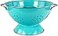 Reston Lloyd Calypso Basics by Powder Coated Enameled Colander 5 Quart Turquoise