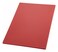 Winco HeavyDuty Plastic Cutting Board 15 x 20 x 12 Red Medium