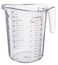 Update International 2Quart Plastic Measuring Cup