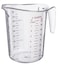 Update International 2Quart Plastic Measuring Cup