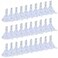 WARMBUY Mini Clear Plastic Funnels 30 Pack