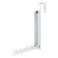 YAMAZAKI Home Smart Over The Door Hooks Folding Hanging Coat Rack 1Hook Steel