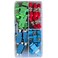 Fibershack Fiber Optic Coupler Kit Fiber Optic Connector Kit Includes 26 Fiber Optic Couplers for ST LC SCAPC SC Cables Includes Hard Plastic Snap Lock case