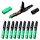 GwliUni 100 Pcs SC Fiber Optical Fast Cold Connector Single Mode Quick Assembly Adapter Plug for FTTHCATV etc SCAPC