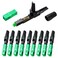 GwliUni 100 Pcs SC Fiber Optical Fast Cold Connector Single Mode Quick Assembly Adapter Plug for FTTHCATV etc SCAPC