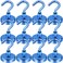LOVIMAG Cruise Ship Essentials 85Lb Magnetic Hooks for Cruise Cabins Strong Magnetic Hooks for Hanging Refrigerator Celling Grill Fridge Kitchen12Pack