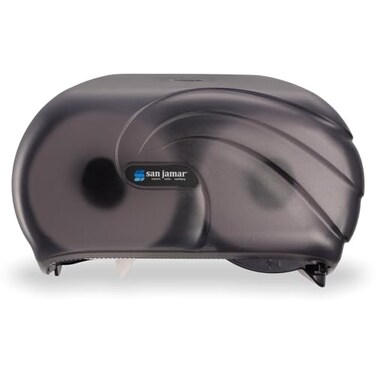 San Jamar SJMR3690TBK VersaTwin Standard Tissue Dispenser