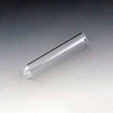 Globe Scientific Polystyrene Test Tube 12 mm x 75 mm 5 mL Durable Lab Essentials Pack of 1000