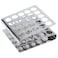 Globe Scientific 457200 Stainless Steel Z Shape Tube Rack 1617mm Tubes 25Place