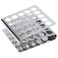 Globe Scientific 457200 Stainless Steel Z Shape Tube Rack 1617mm Tubes 25Place