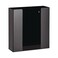 AdirMed VivaEssentials Double Glove Box Holder Wall Mount or Free Standing Black Acrylic Glove Holder
