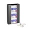 AdirMed VivaEssentials Triple Glove Box Holder Wall Mount or Free Standing Black Acrylic Glove Holder