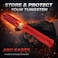 ARC-ZONE .COM ArcSaber Tungsten Electrode Storage Solution with Magnetic Base