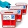 Shop Square Sharps Containers for Home Use 2 Gallon 3Pack Needle Disposal Professional Grade Biohazard Containers