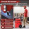 DNShorix Packout Wheels Compatible with Mil Waukee Packout Accessories Tool Boxes Upgraded 360 Dual Front Wheels Pack Out Rolling Tool Box 200 Lbs Capacity