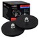 ULIBERMAGNET 2Pack Rubber Coated Magnet with M8 Male Thread Stud AntiScratch 100lb Strong Neodymium for Outdoor Light Bar Signal Lights and Tools