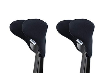 KMINA Forearm Crutch Pads x2 Units Open Cuff Soft Padding Forearm Crutches Accessories Patented Made in Europe