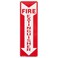 Fire Extinguisher Signs Arrow Fire Extinguisher Arrow Signs 3 Pack
