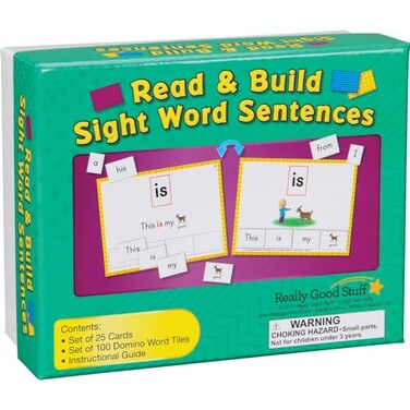 Really Good Stuff Read and Build Sight Word Sentences
